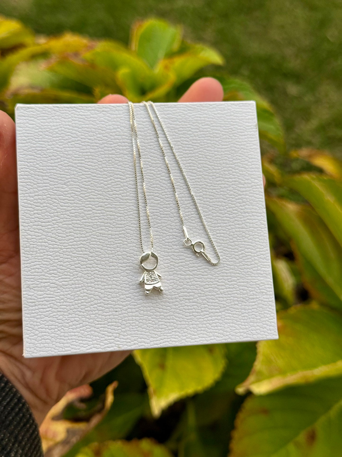 Collar nene plata 925