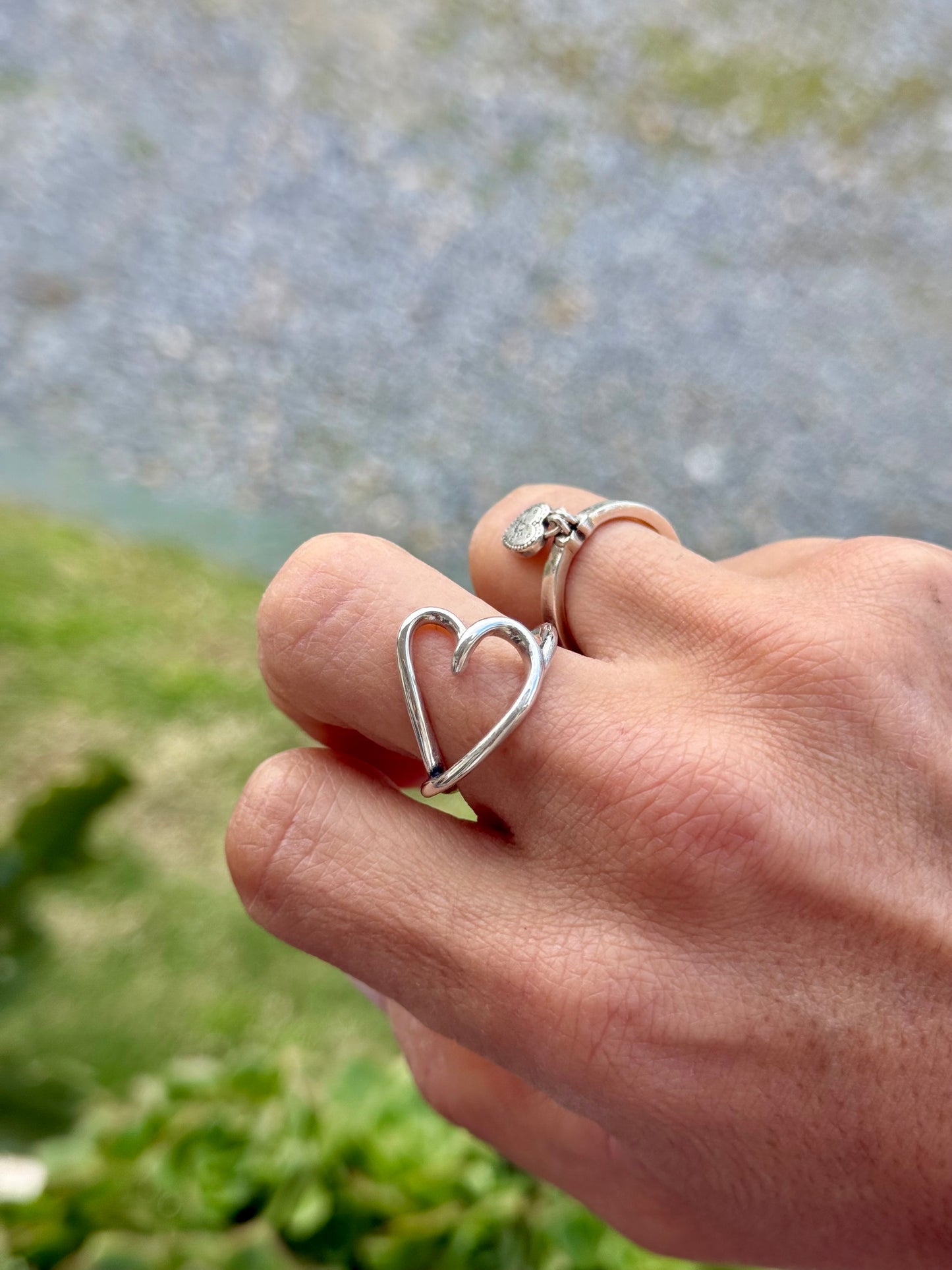 Anillo corazón Pandora original