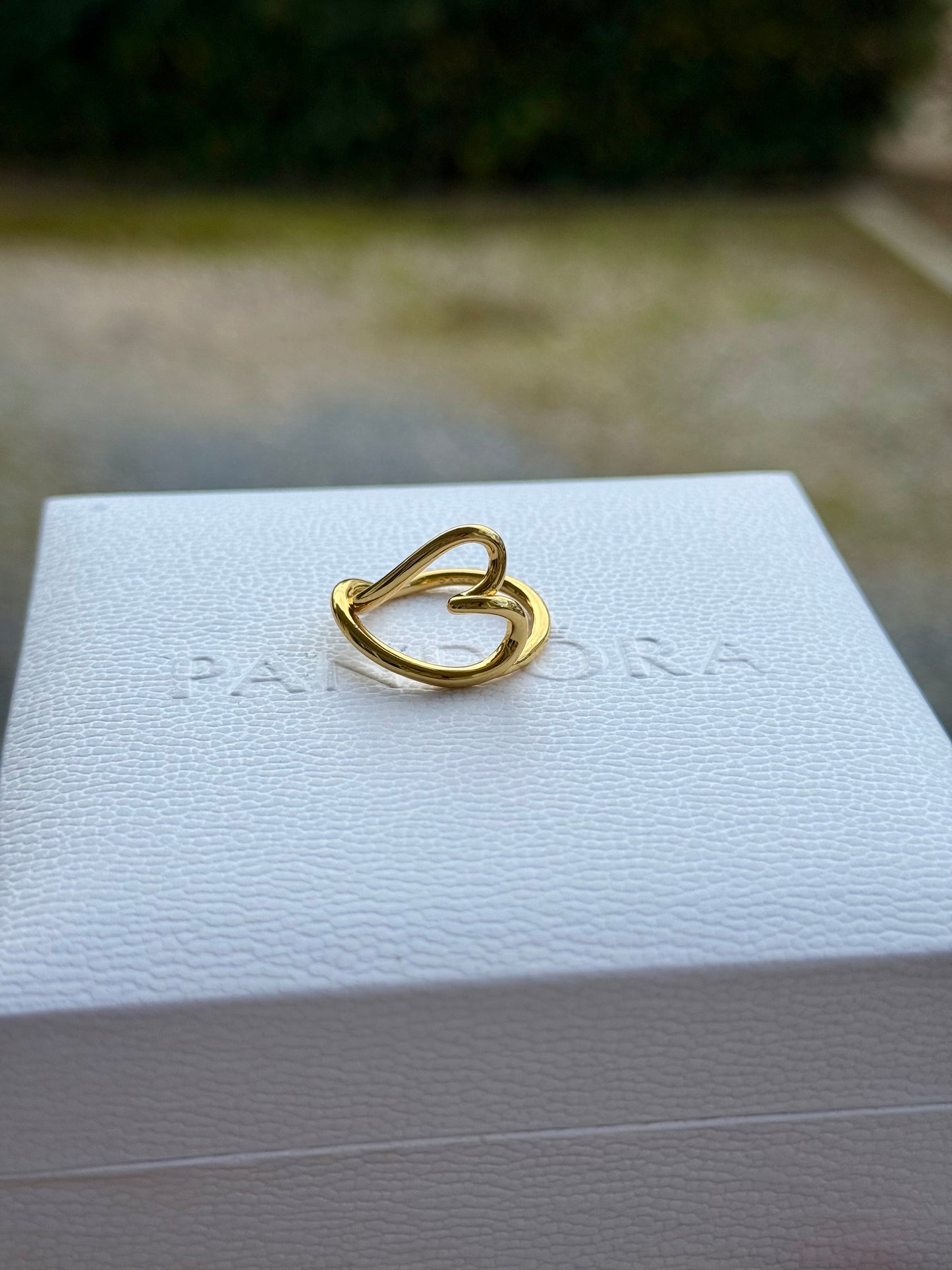 Anillo corazón Pandora original