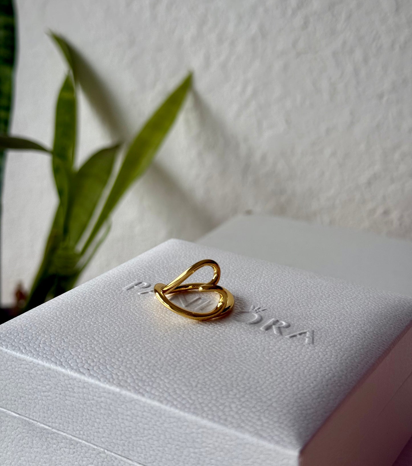 Anillo corazón Pandora original