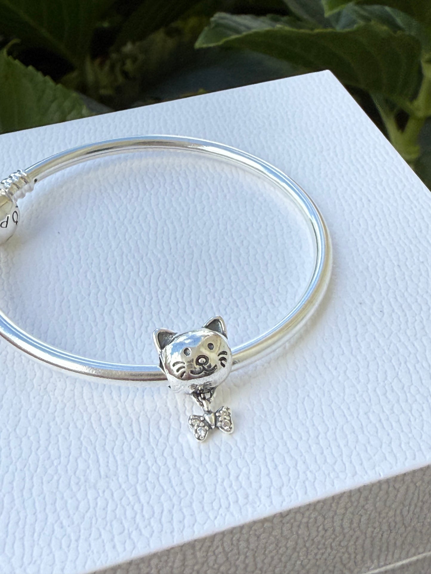 Charm gatito Pandora original