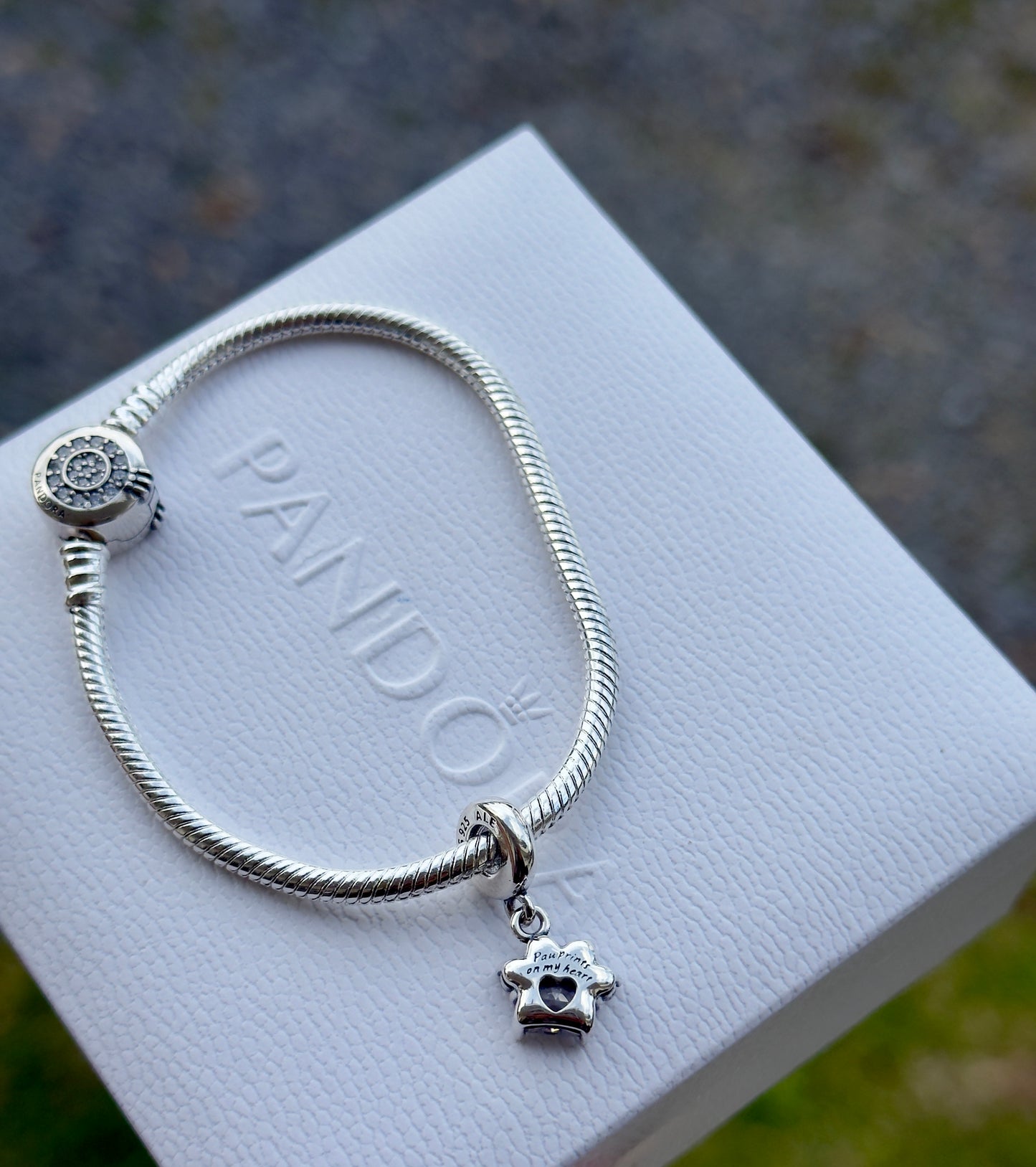 Charm patita circonio Pandora original