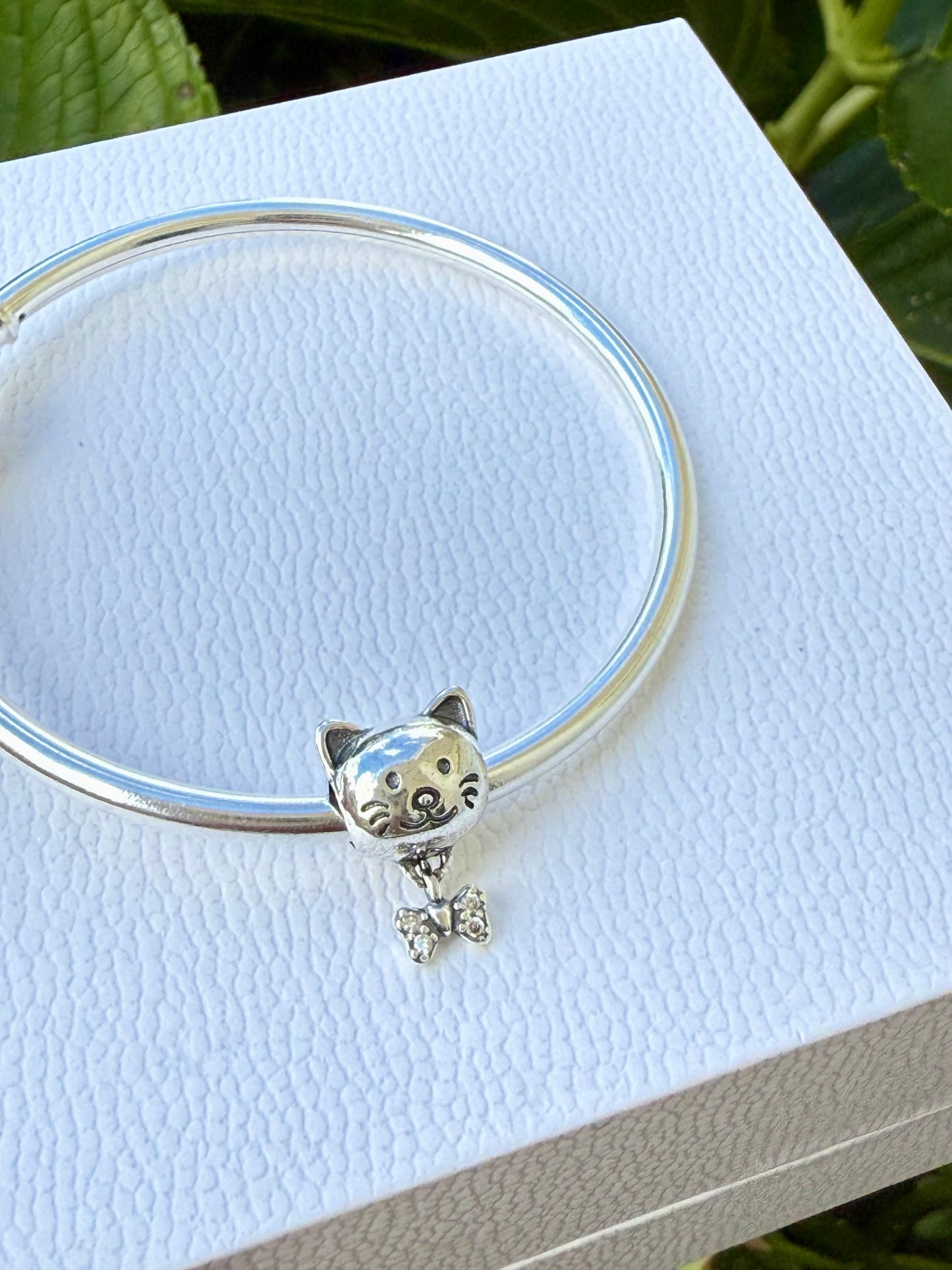 Charm gatito Pandora original