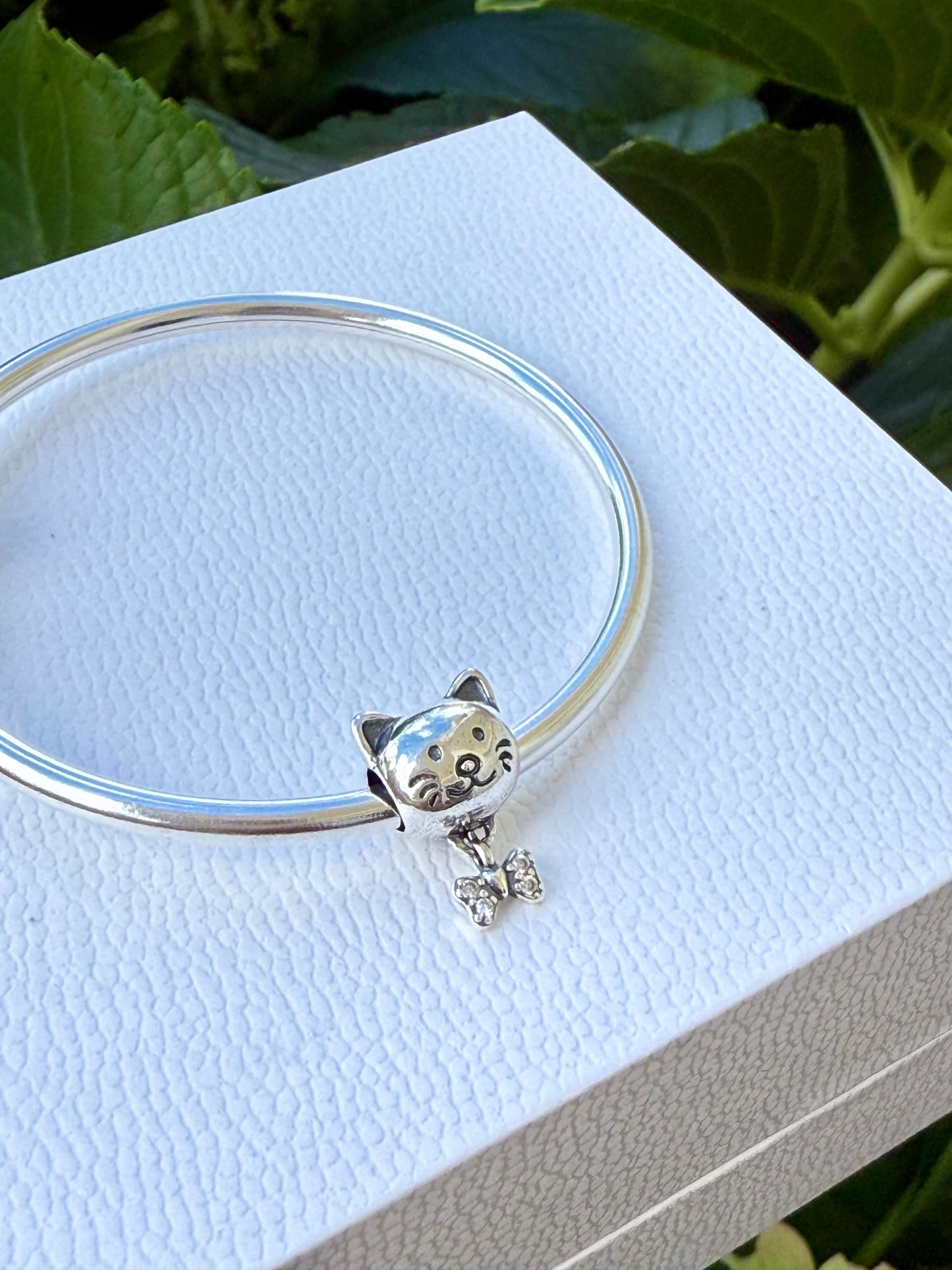 Charm gatito Pandora original