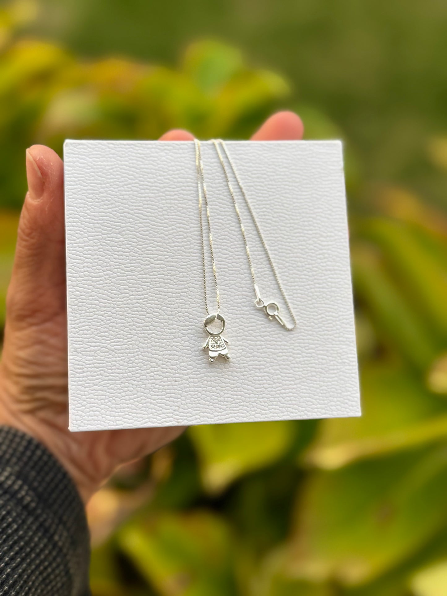 Collar nene plata 925