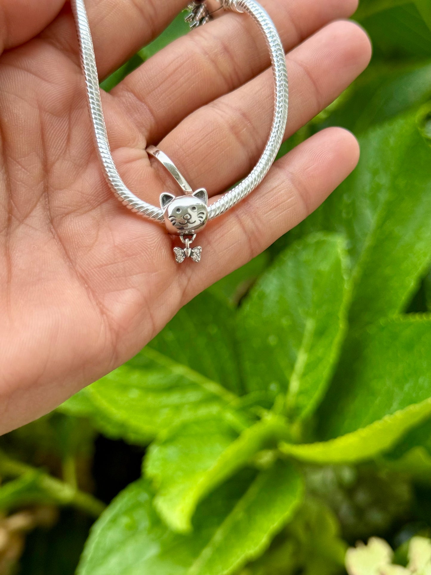 Charm gatito Pandora original