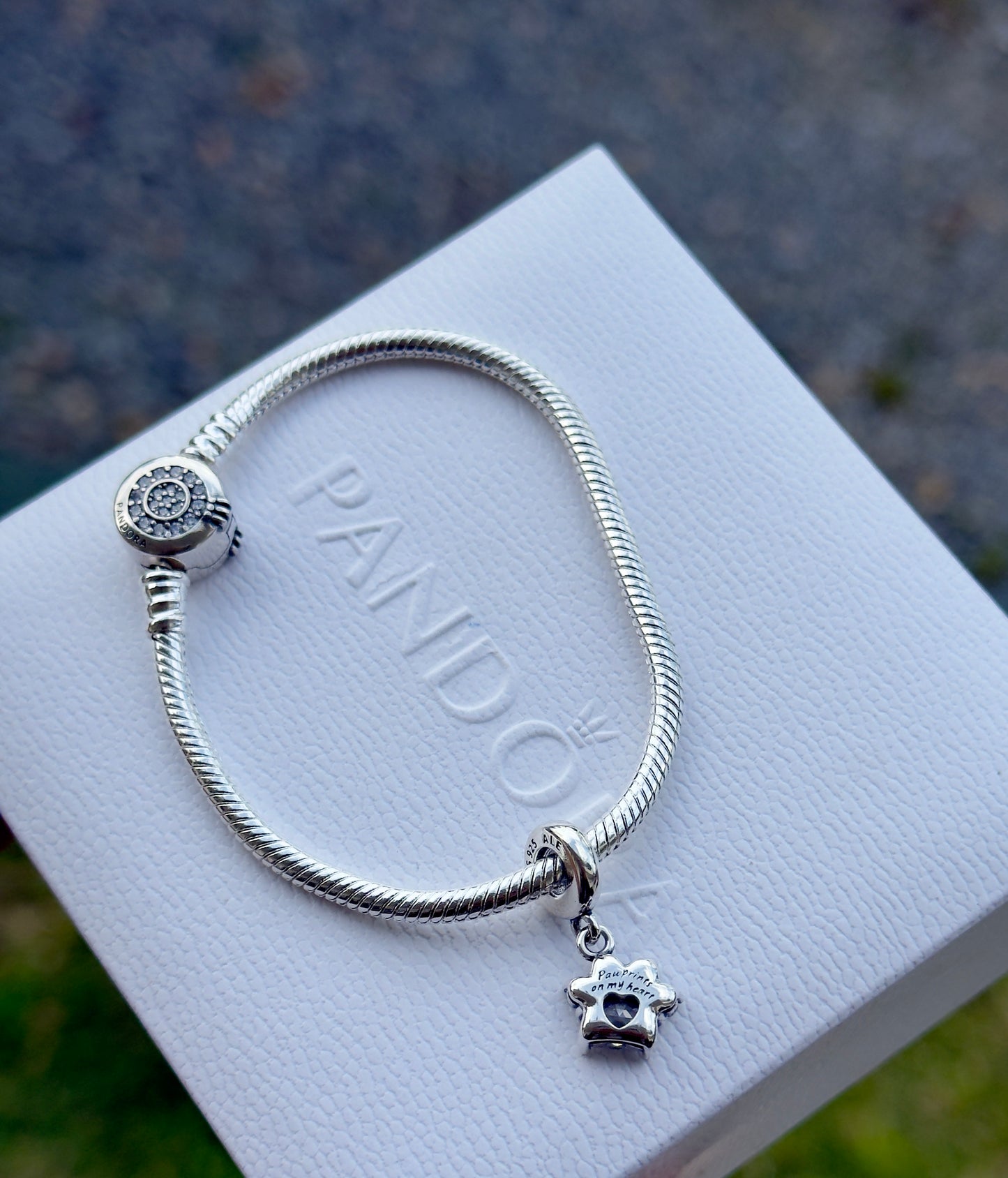 Charm patita circonio Pandora original