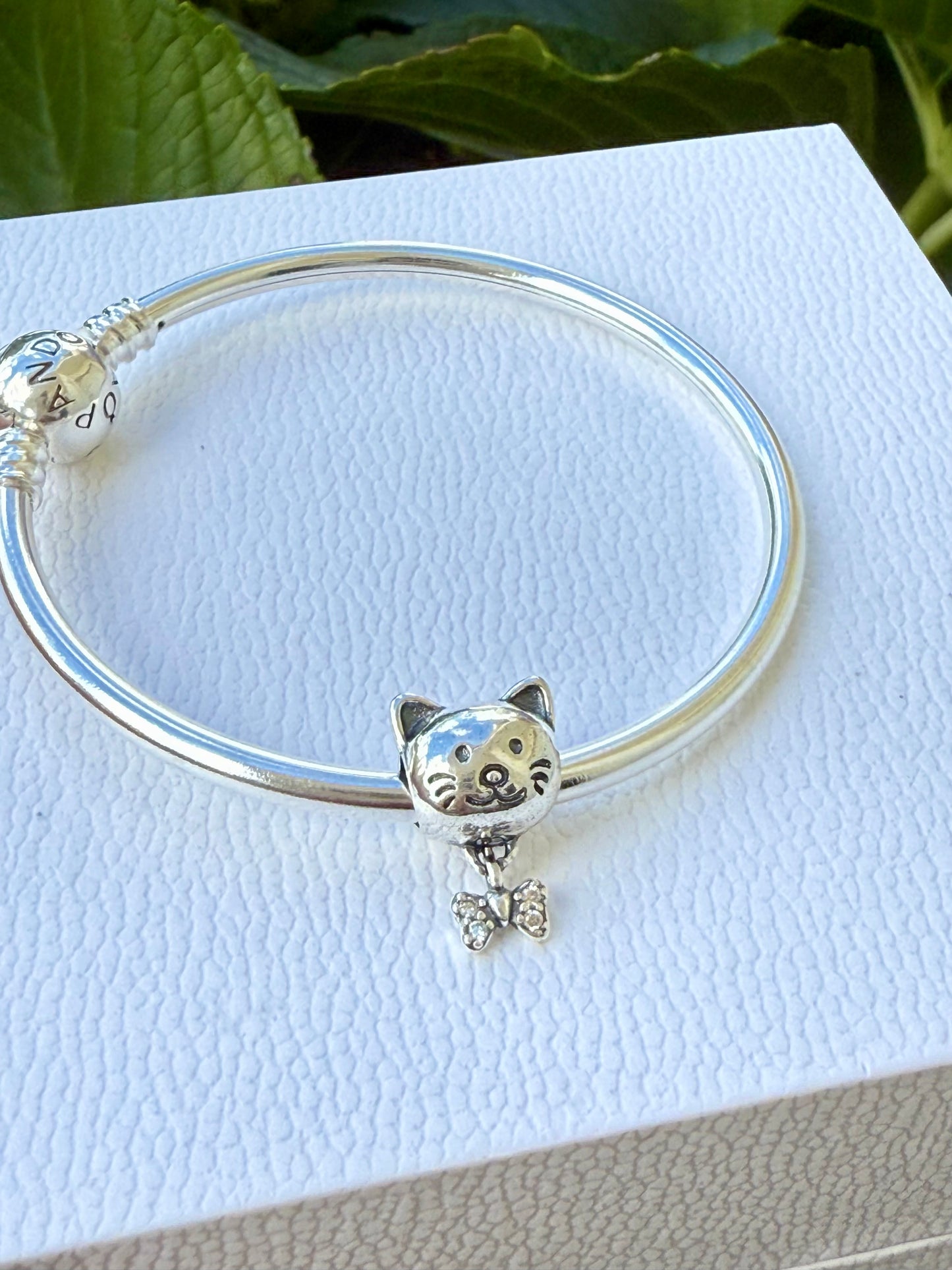 Charm gatito Pandora original