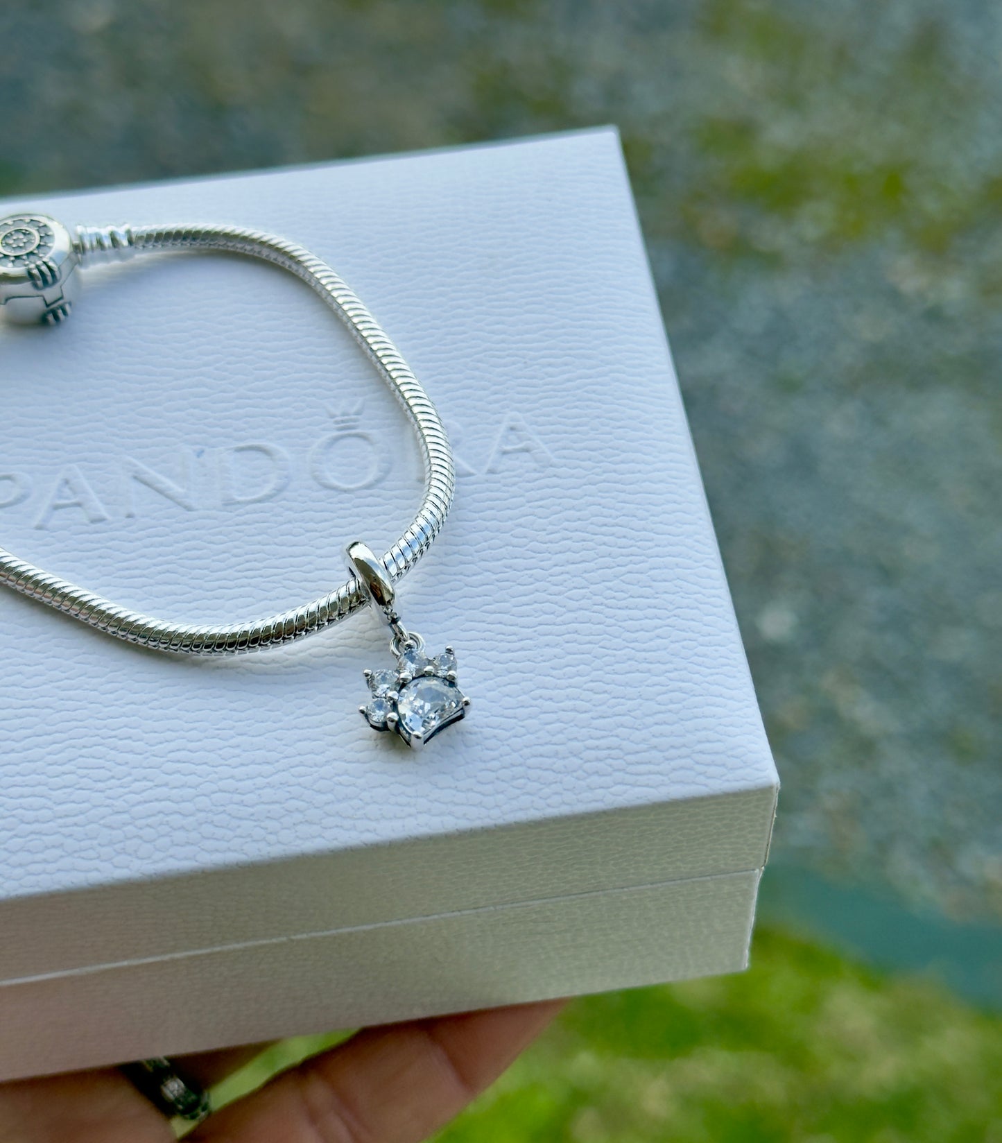 Charm patita circonio Pandora original