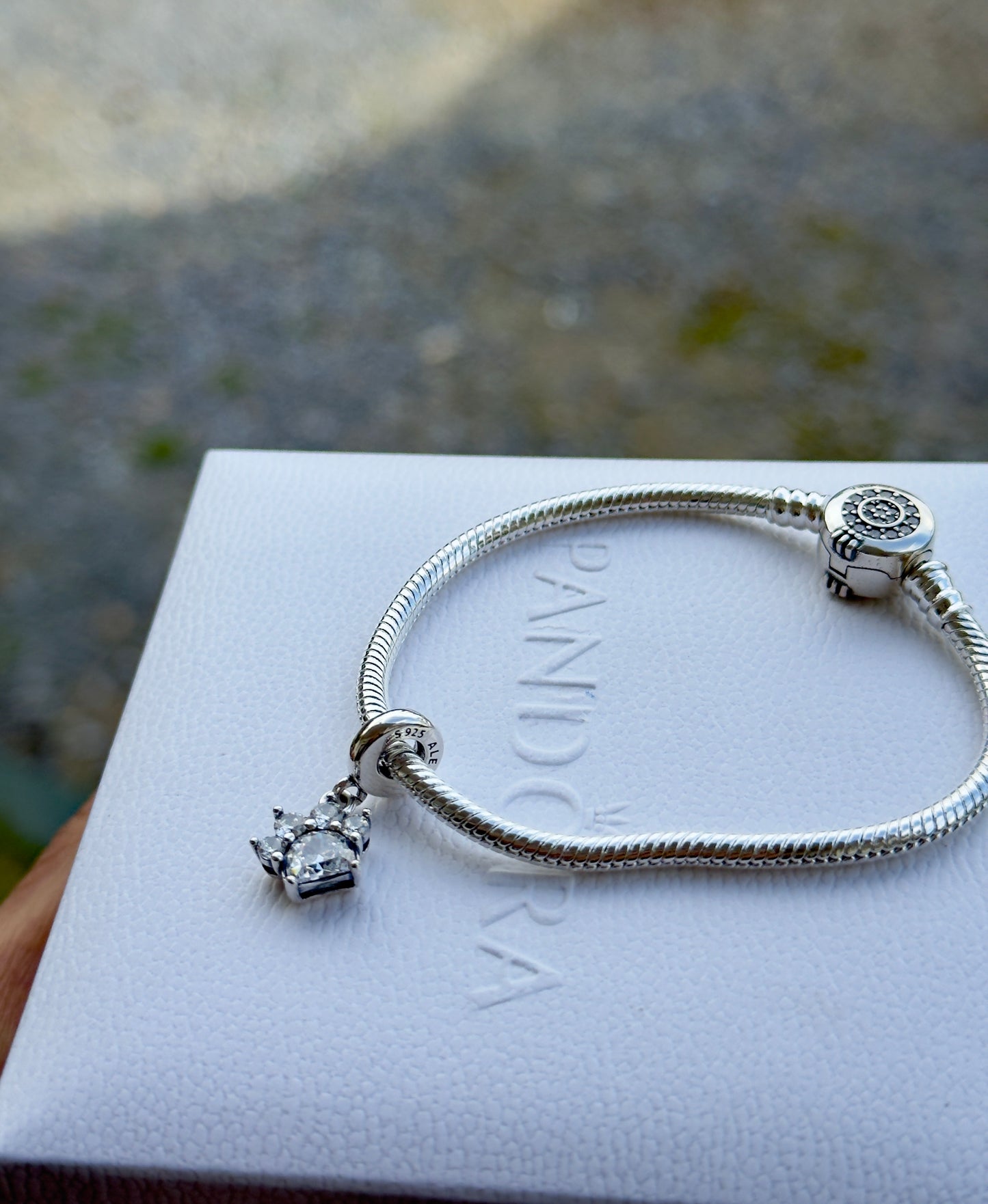 Charm patita circonio Pandora original