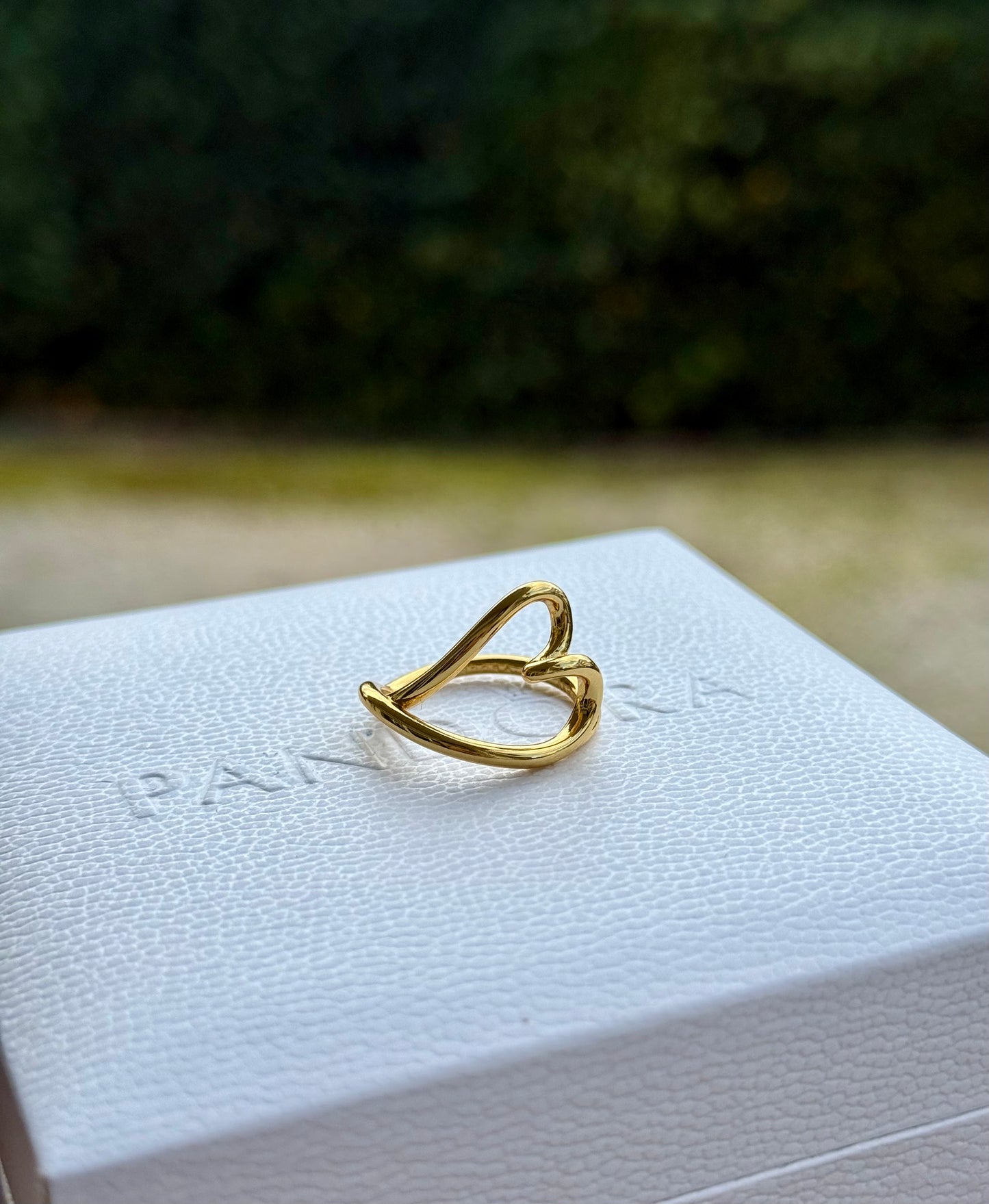 Anillo corazón Pandora original